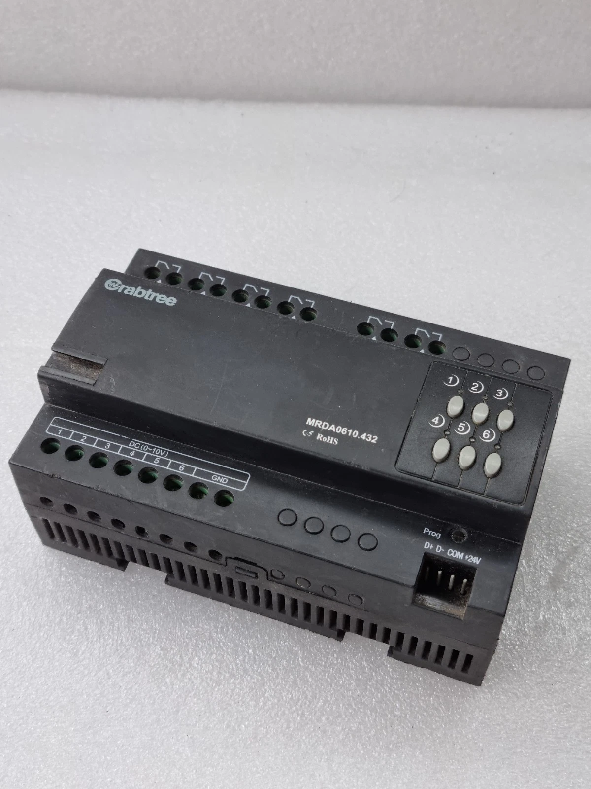 CRABTREE HDL-MRDA0610.432 6CH 10A 0-10V BALLAST CONTROLLER 15-30VDC